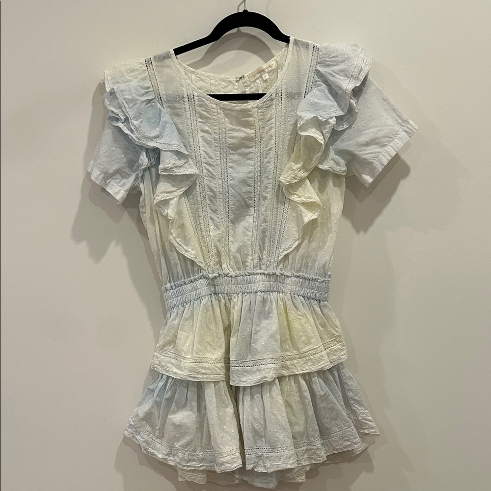 LoveShackFancy Ruffle Dress Sz M